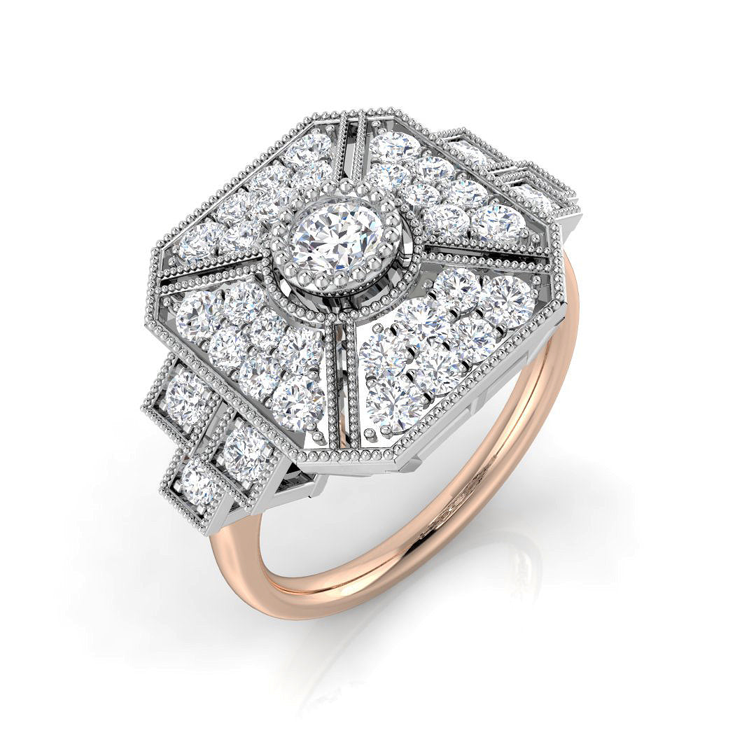 SL8691 — Ring - 9k Rose Gold