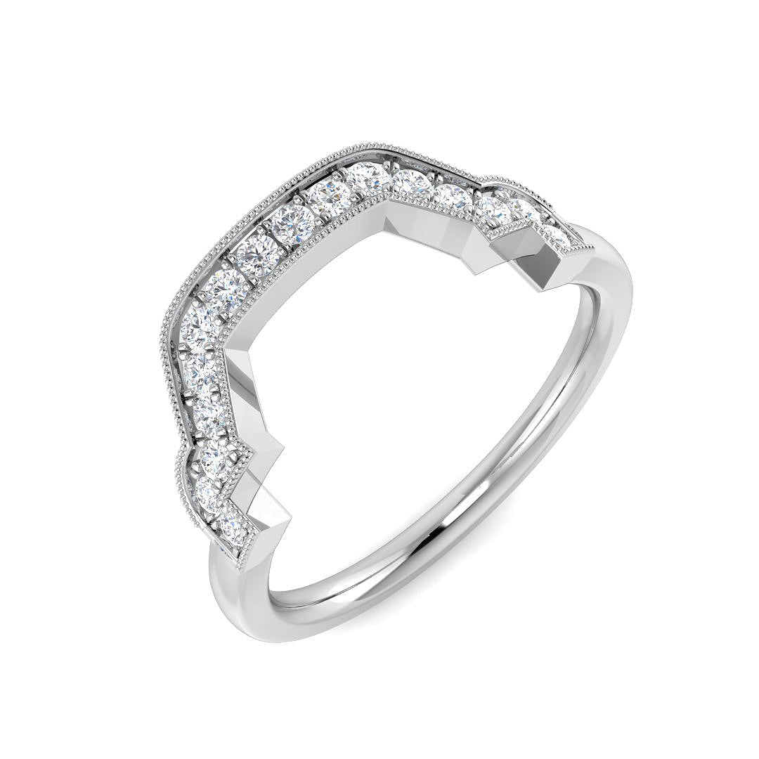 SL8691A — Ring - 9k White Gold