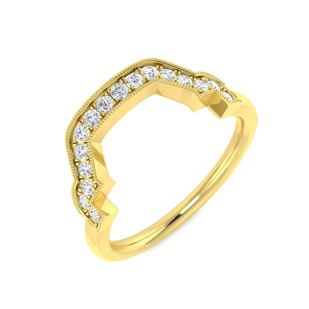 SL8691A — Ring - 9k Yellow Gold