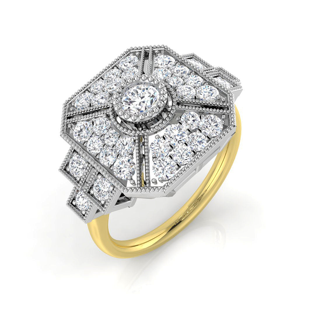 SL8691 — Ring - 9k Yellow Gold