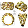 SL8699 — Ring - 18k Yellow Gold detail
