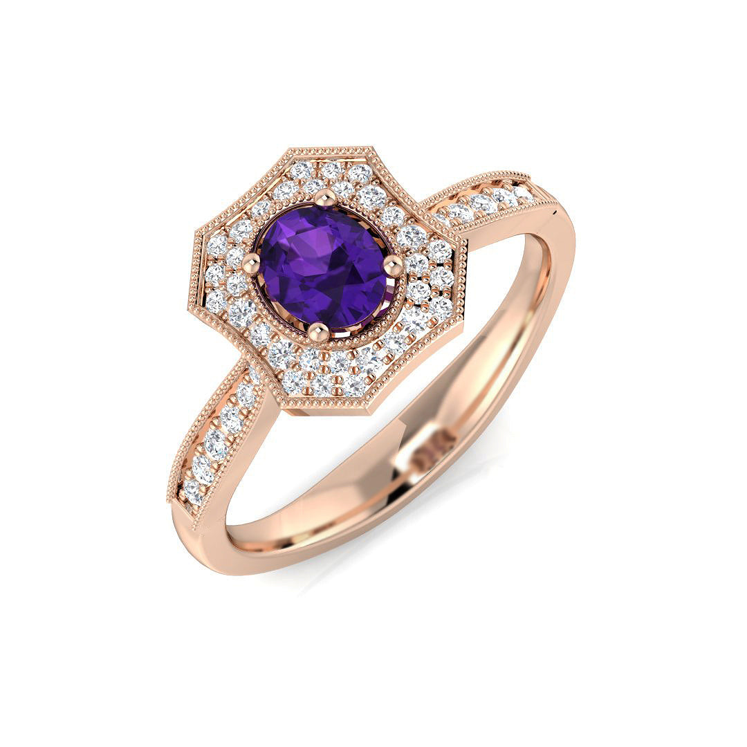 SL8703 — Ring - 9k Rose Gold
