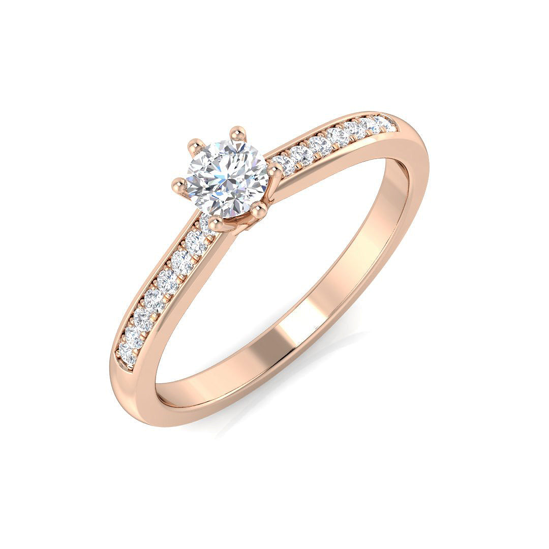 SL8716 — Ring - 9k Rose Gold