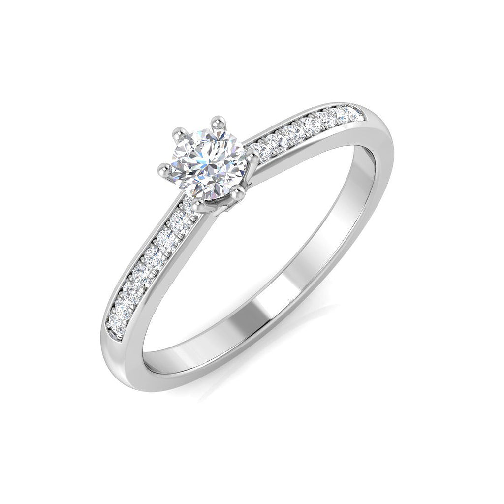 SL8716 — Ring - 9k White Gold