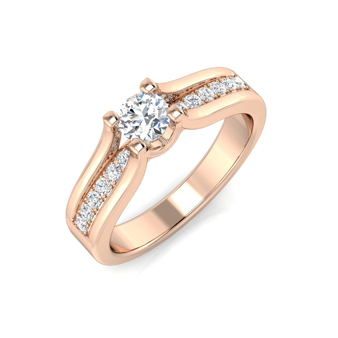 SL8717 — Ring - 9k Rose Gold
