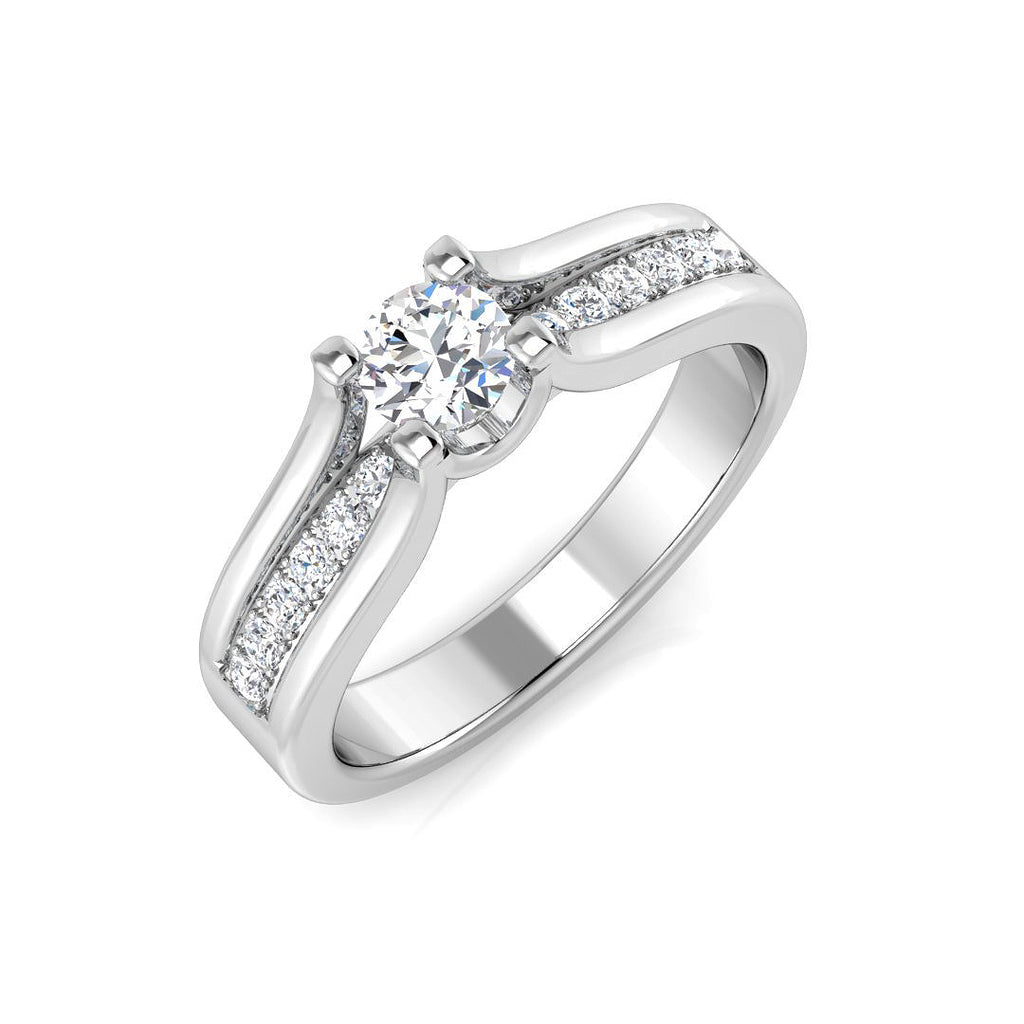 SL8717 — Ring - 9k White Gold