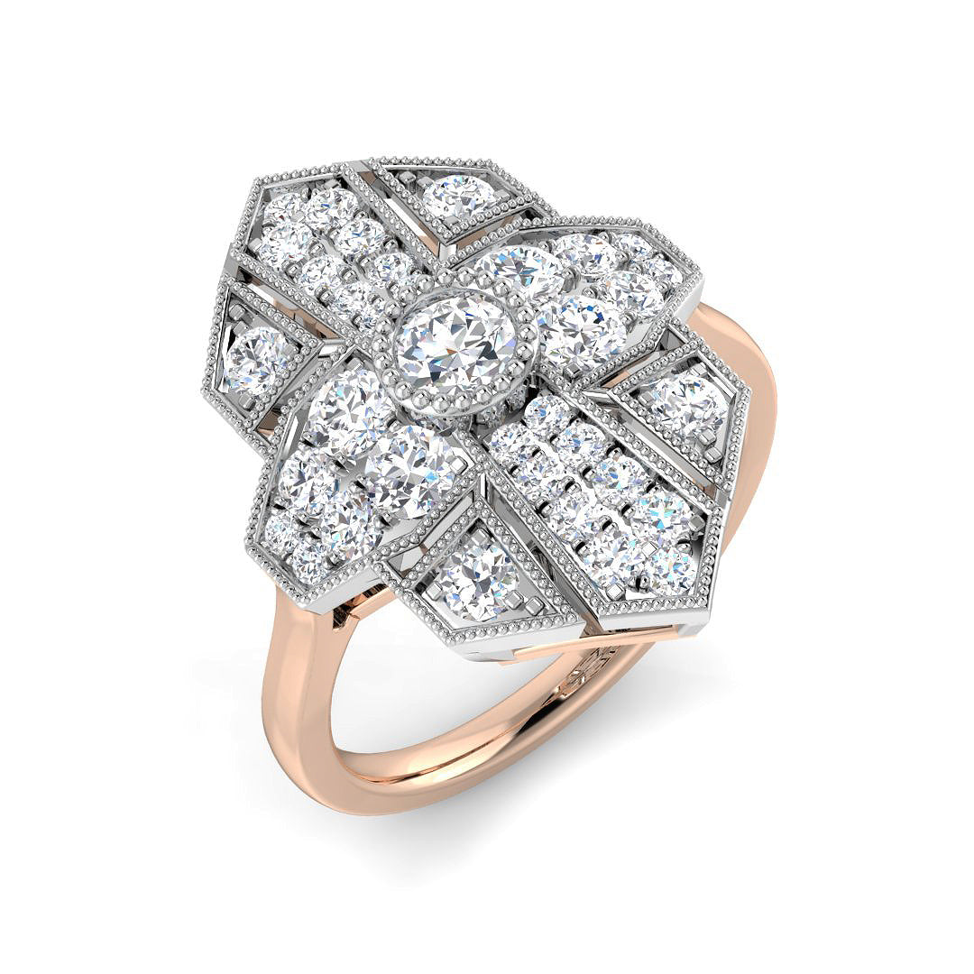 SL8768 — Ring - 9k Rose Gold