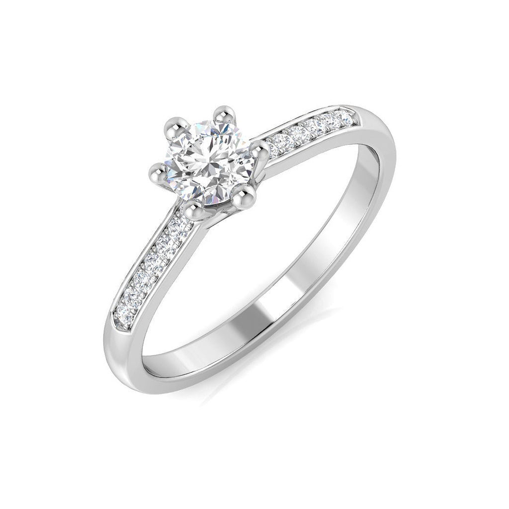 SL8804 — Ring - 9k White Gold