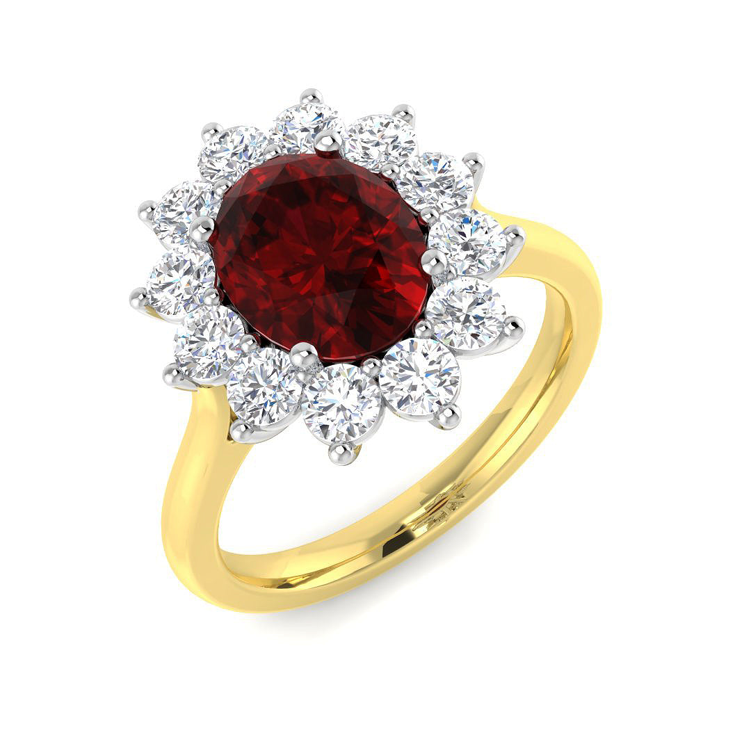 SL8805 — Ring - 9k Two Tone