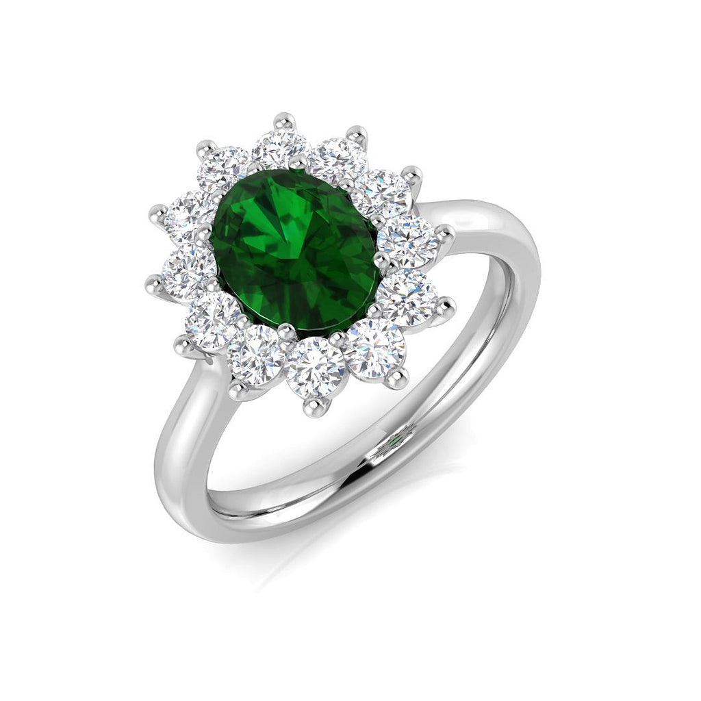 SL8806 — Ring - Platinum Plat