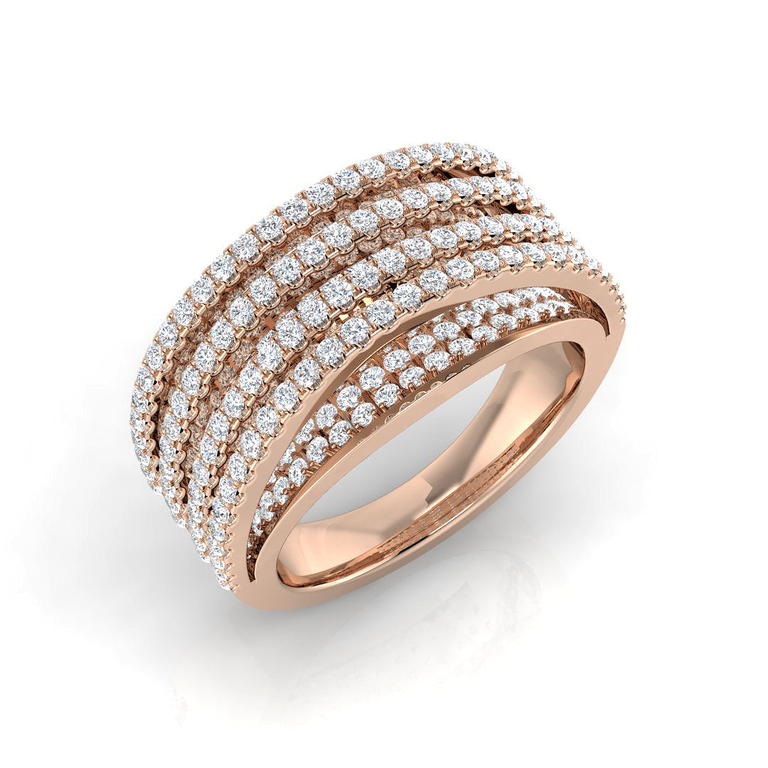 SL8817 — Ring - 9k Rose Gold