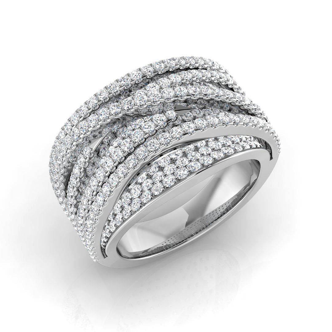 SL8818 — Ring - 9k White Gold