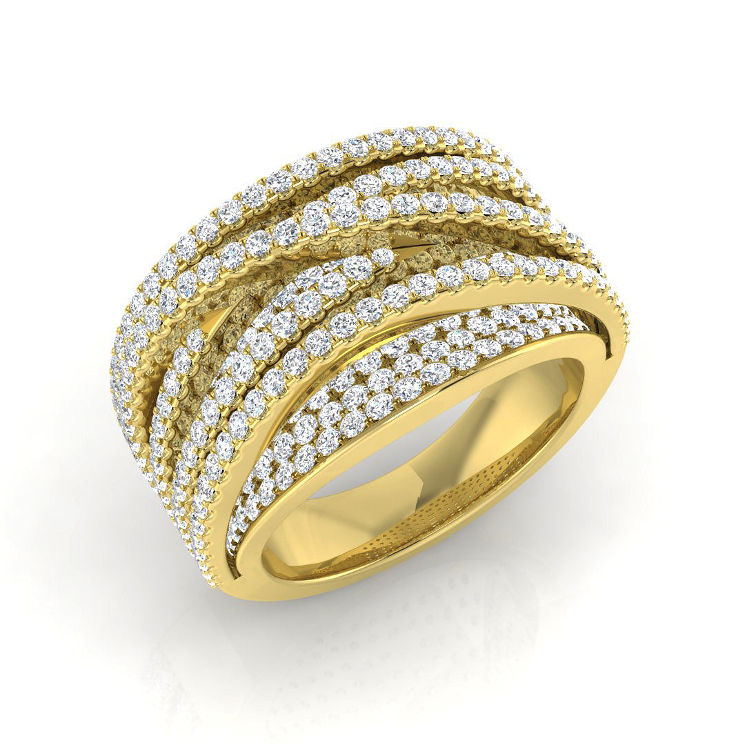 SL8818 — Ring - 9k Yellow Gold