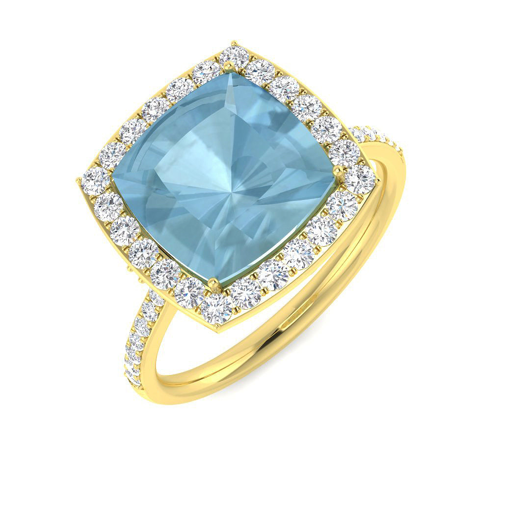 SL8823 — Ring - 9k Yellow Gold