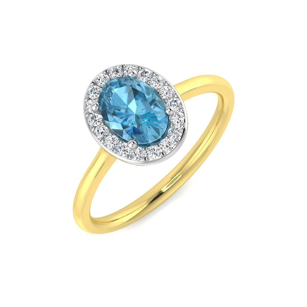 SL8824 — Ring - 9 KT Two Tone
