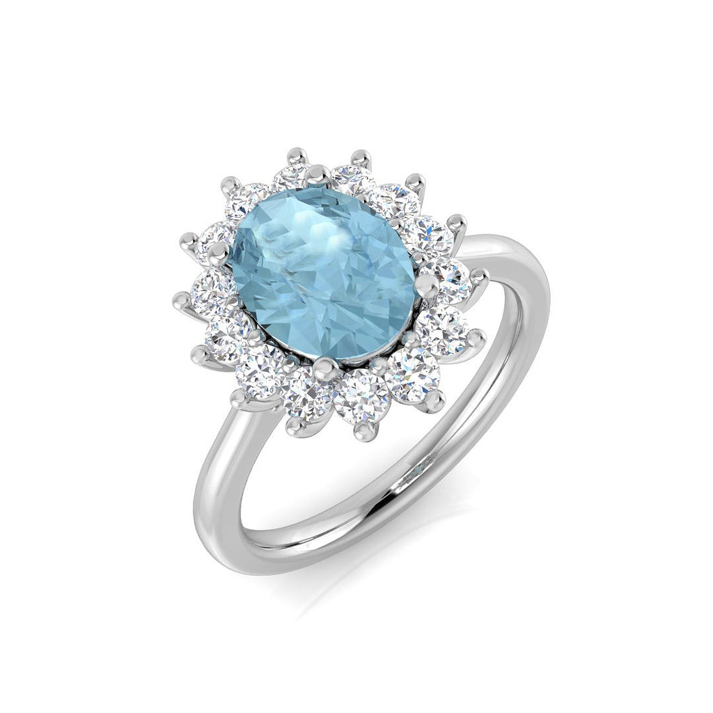 SL8825 — Ring - 9k White Gold