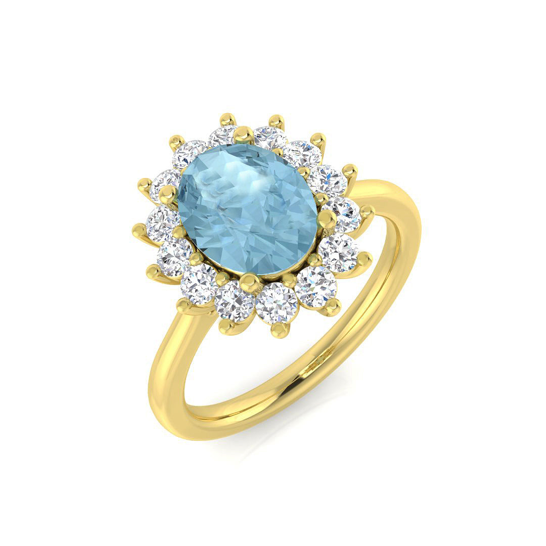 SL8825 — Ring - 9k Yellow Gold