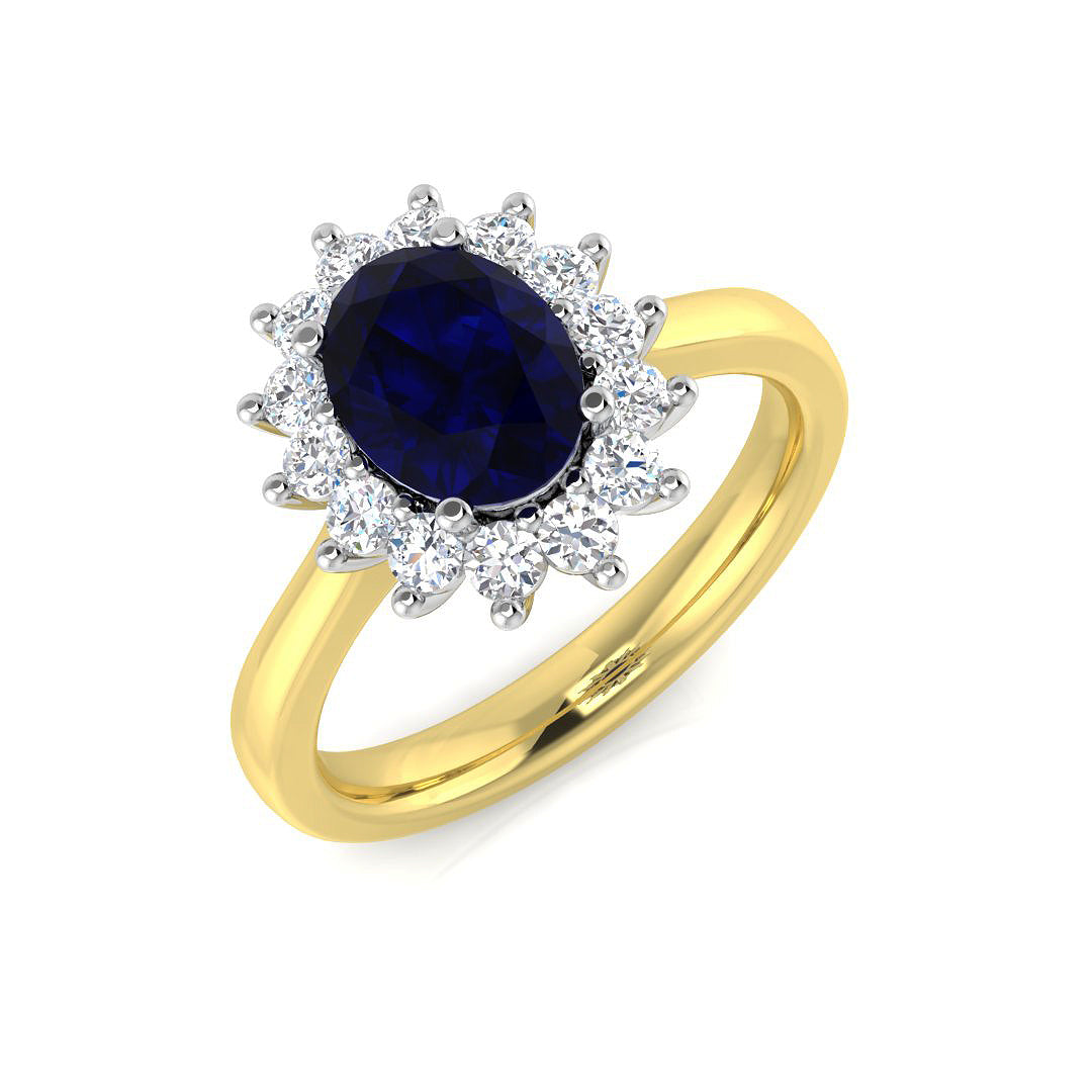 SL8826 — Ring - 9k Two Tone