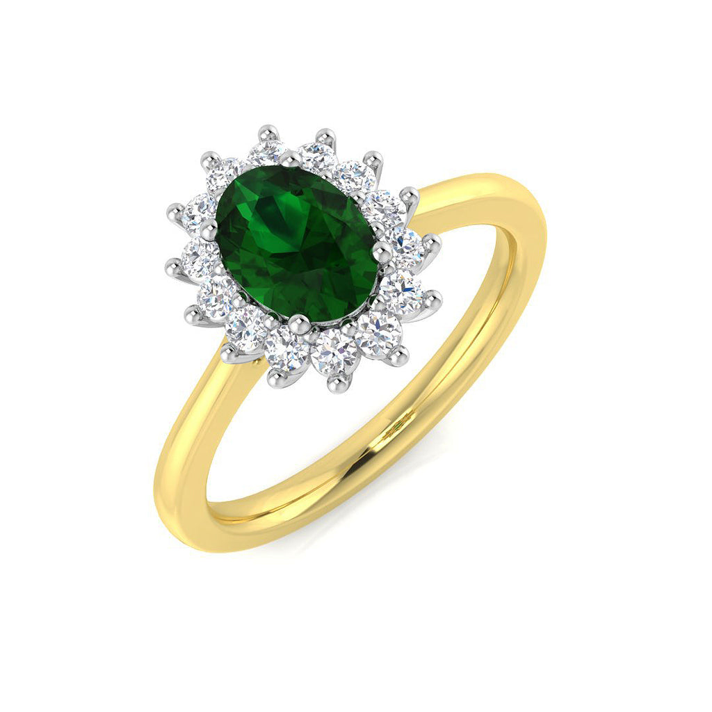 SL8827 — Ring - 18k Two Tone