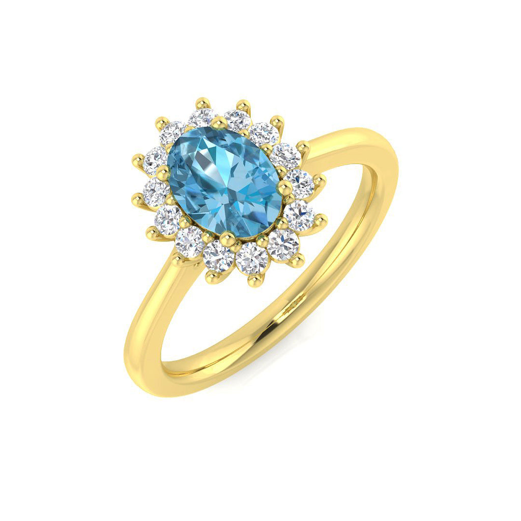 SL8827 — Ring - 9k Two Tone