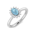 SL8828 — Ring - 9k White Gold