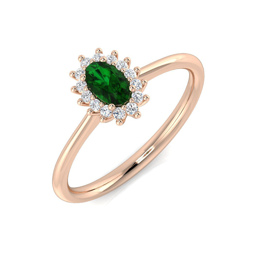 SL8829 — Ring - 9k Rose Gold