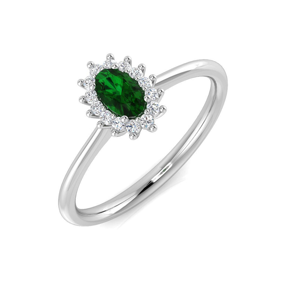 SL8829 — Ring - 9k White Gold