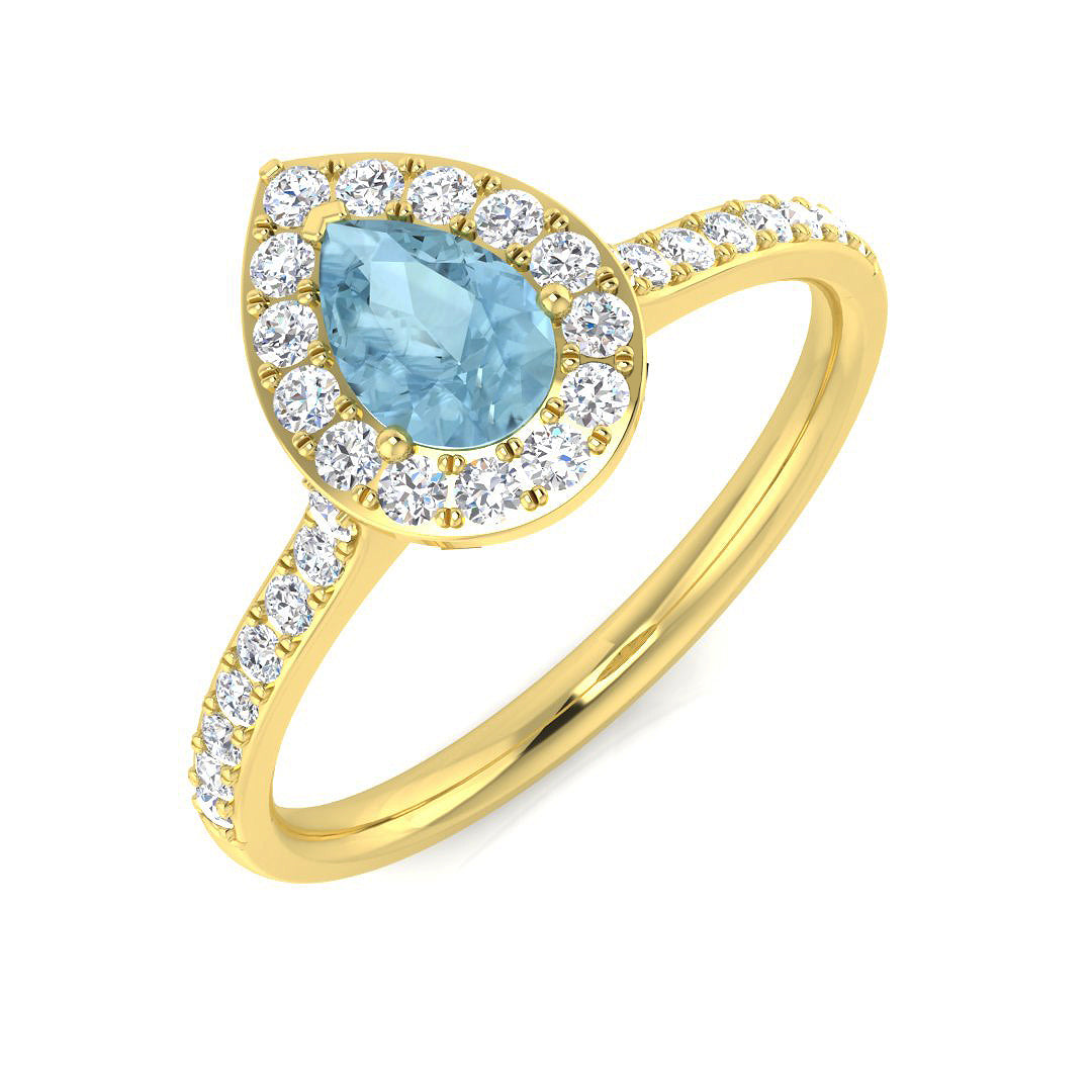 SL8847 — Ring - 9k Yellow Gold