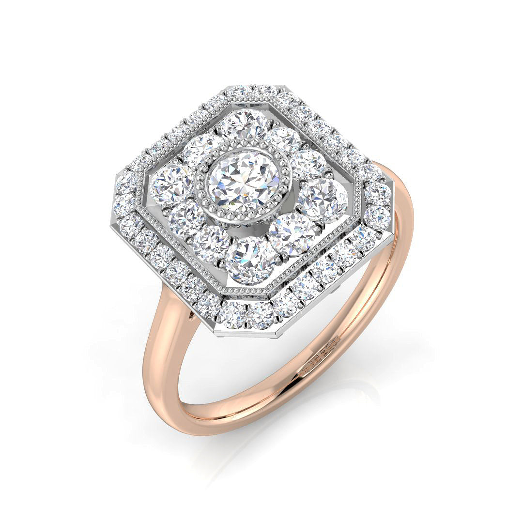 SL8858 — Ring - 9k Rose Gold