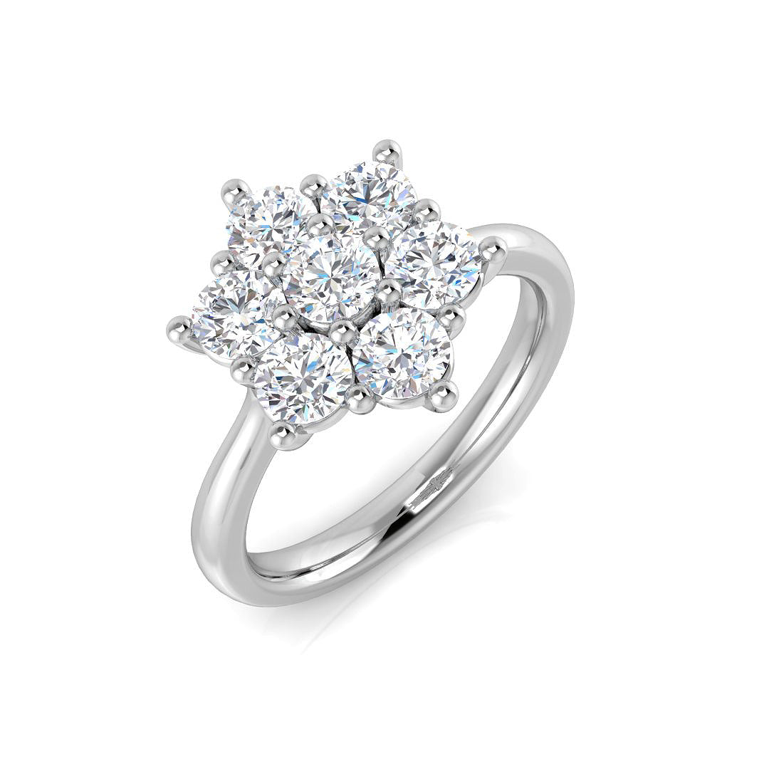 SL8949 — Ring - 9k White Gold