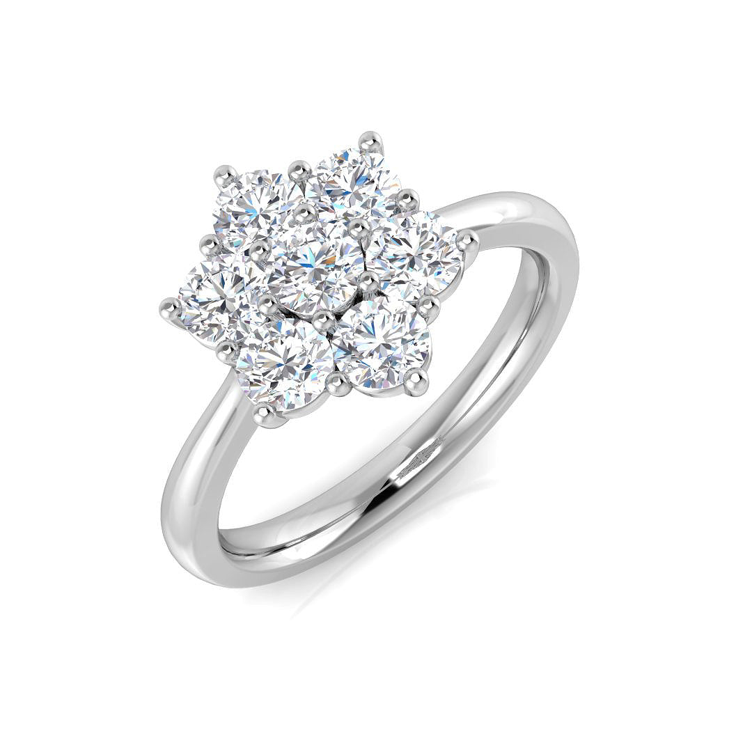 SL8950 — Ring - 9k White Gold