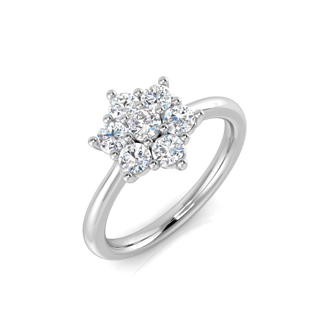 SL8951 — Ring - 9k White Gold