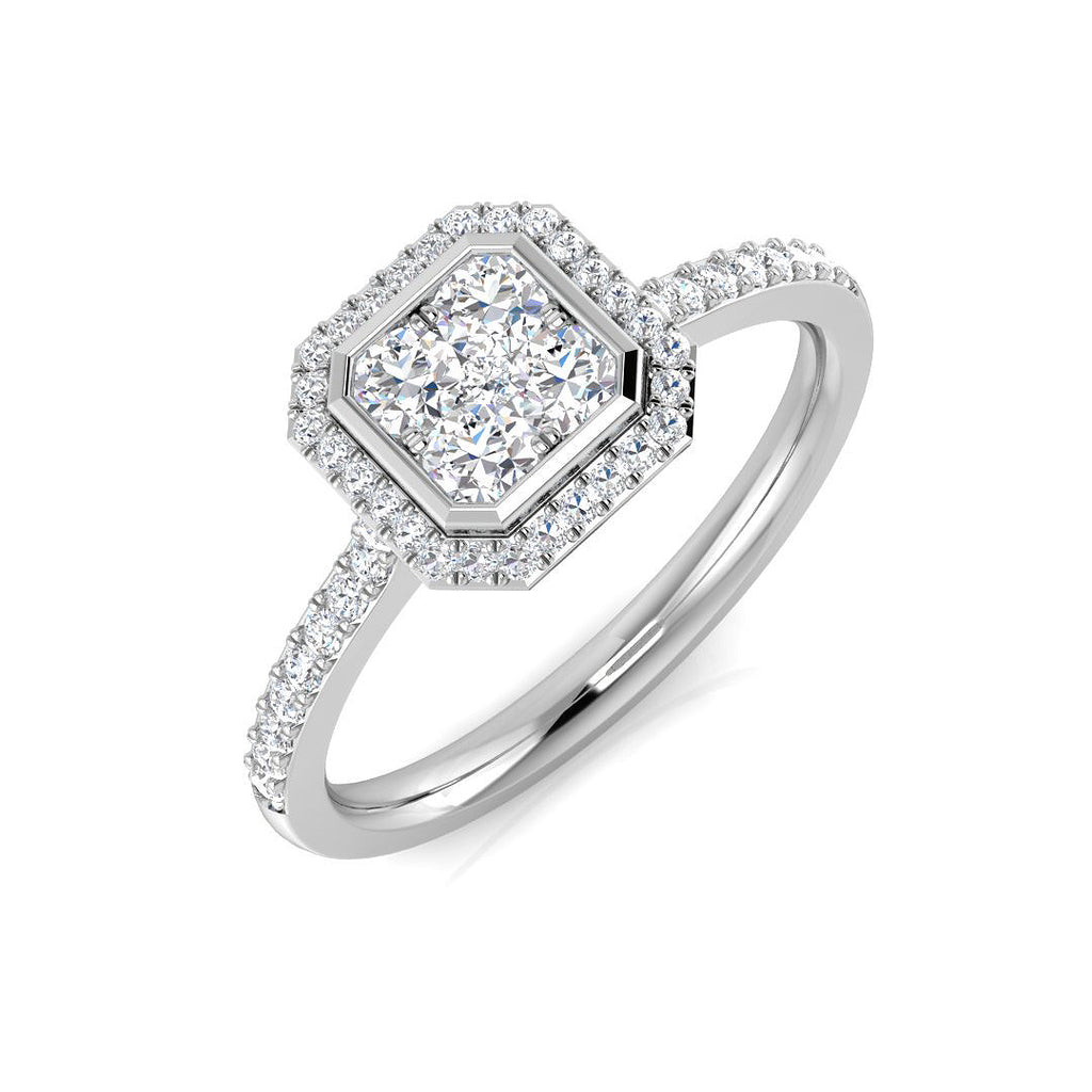 SL8962 — Ring - 9k White Gold
