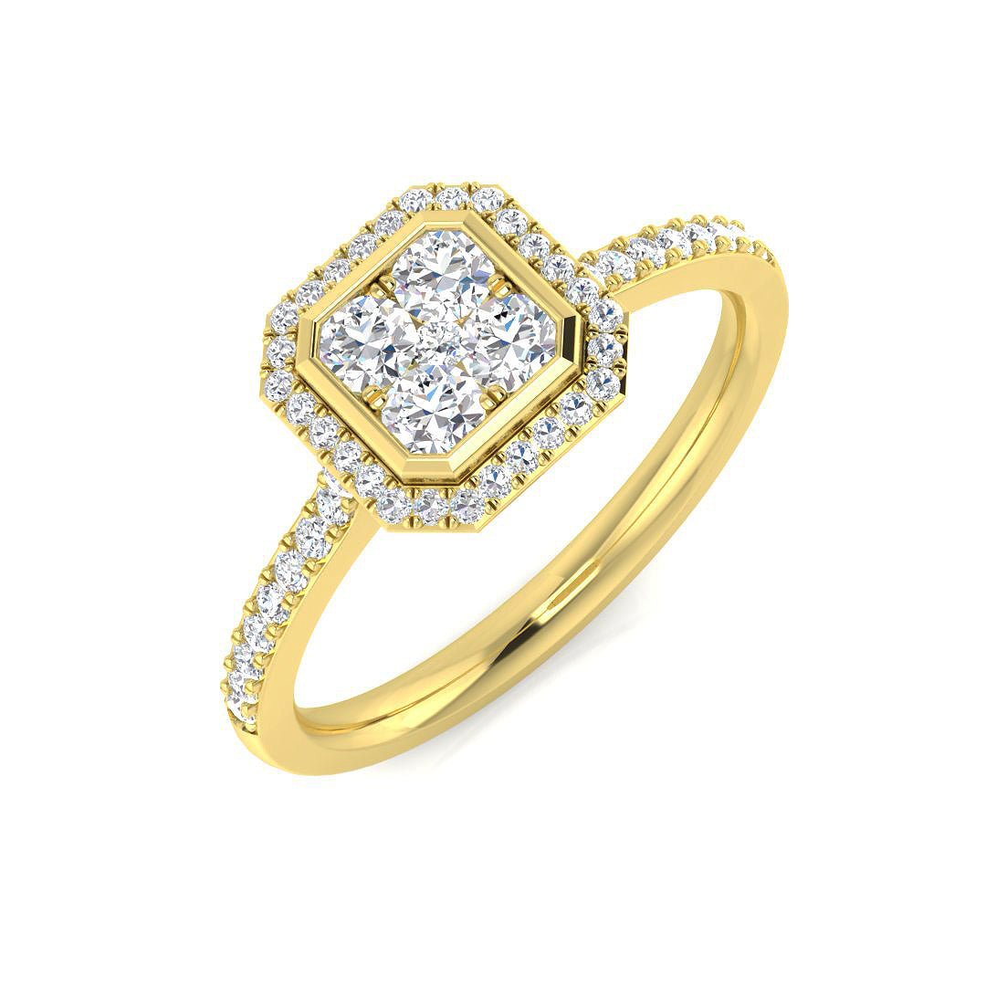 SL8962 — Ring - 9k Yellow Gold