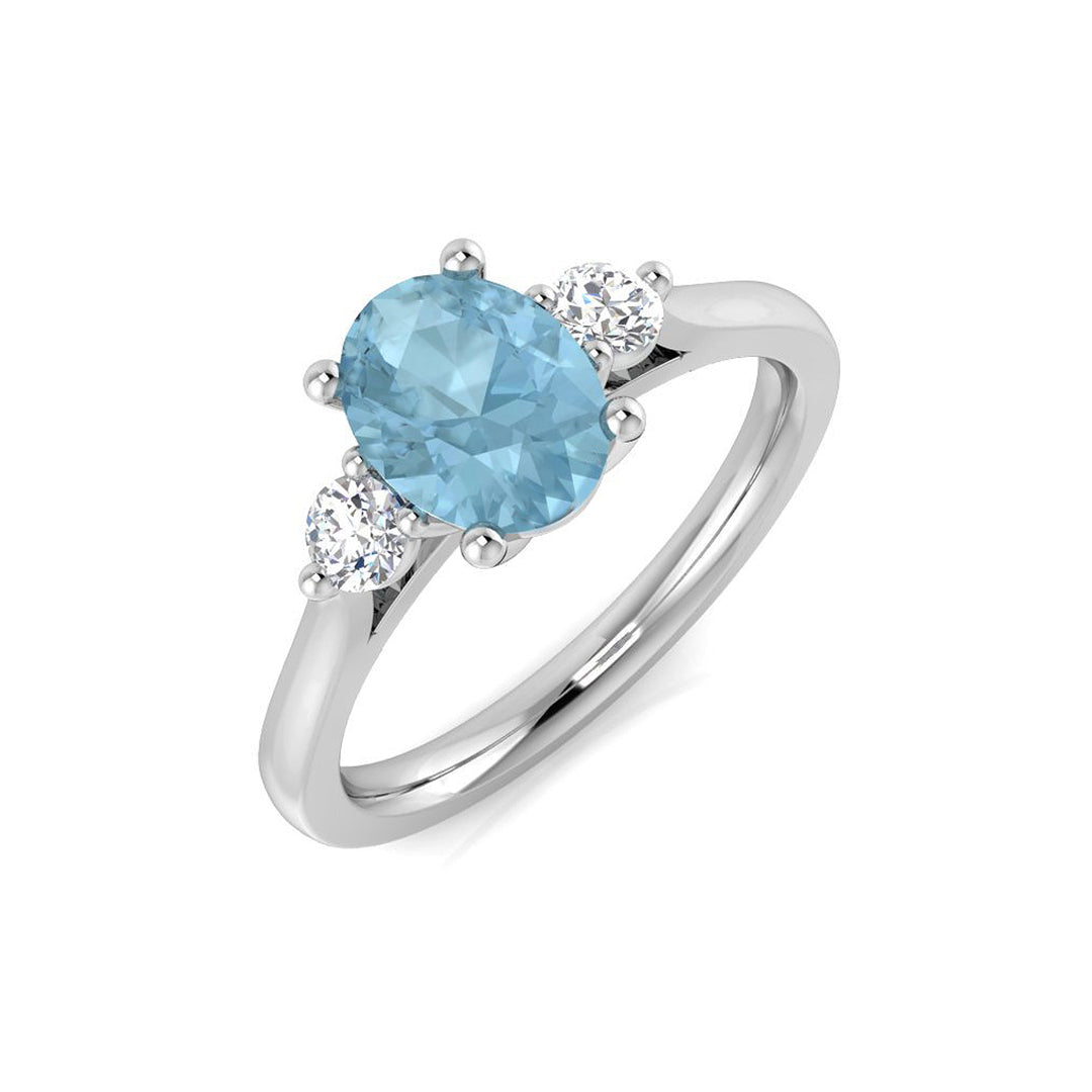 SL8988 — Ring - 9k White Gold