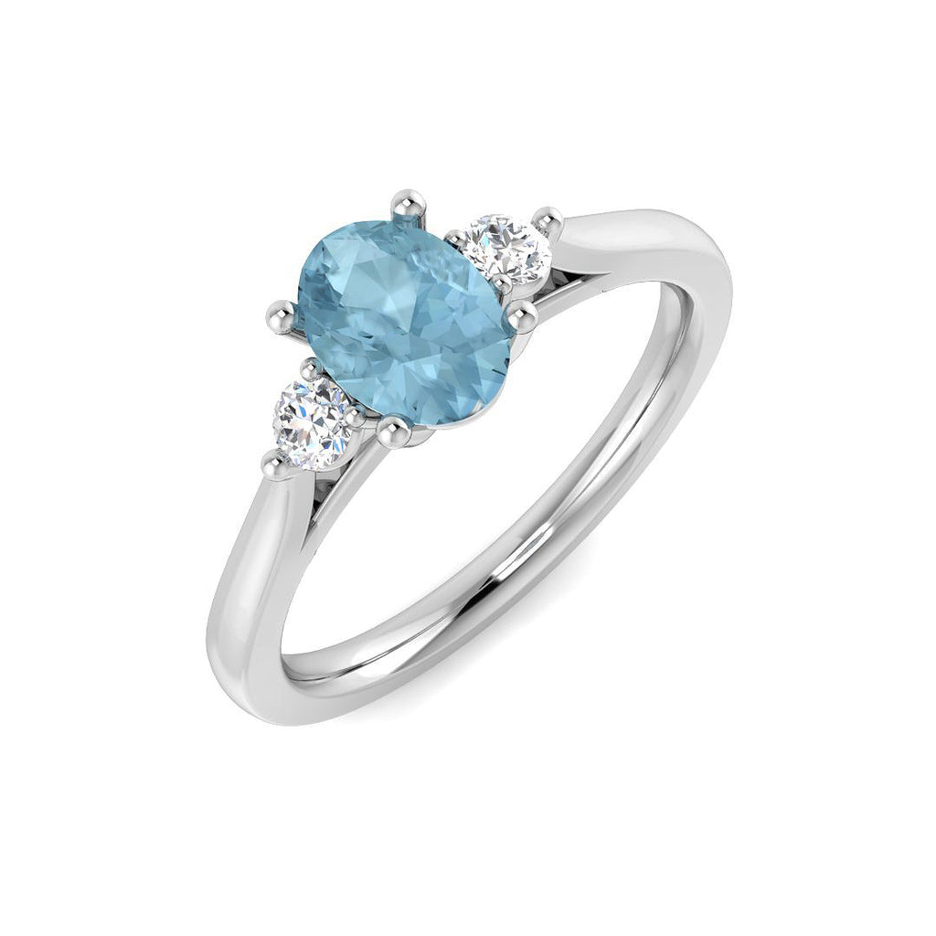 SL8989 — Ring - 9k White Gold