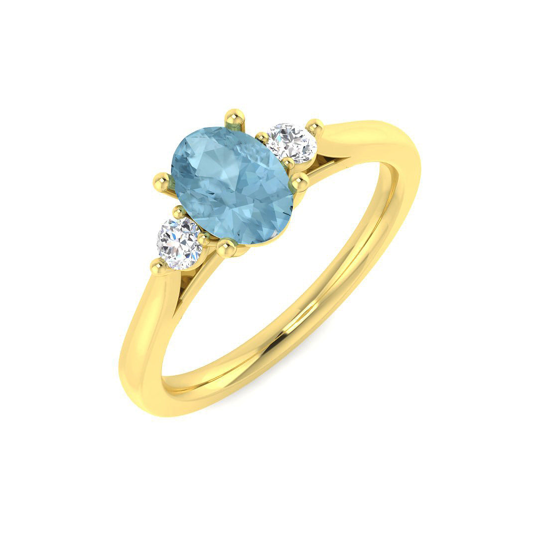 SL8989 — Ring - 9k Yellow Gold