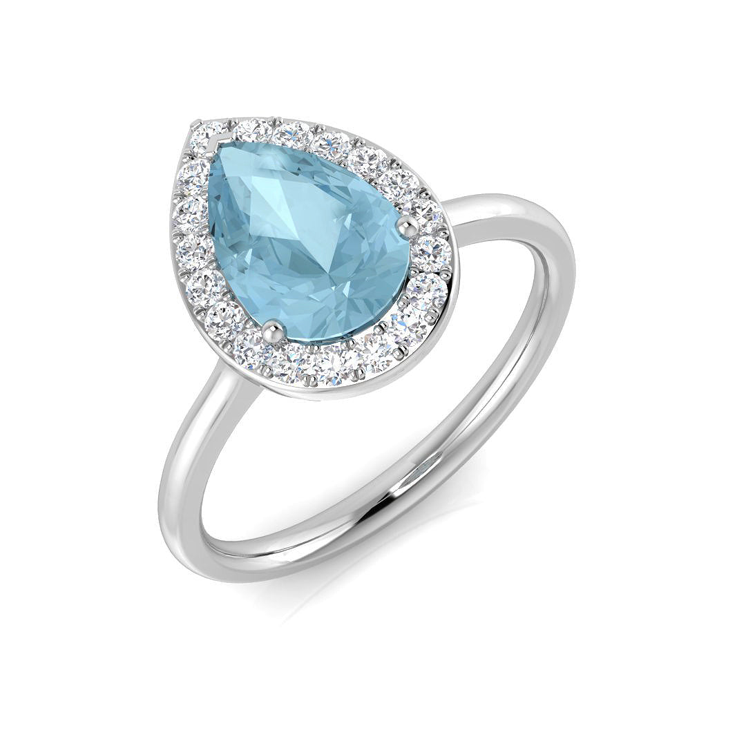 SL8995 — Ring - 9k White Gold