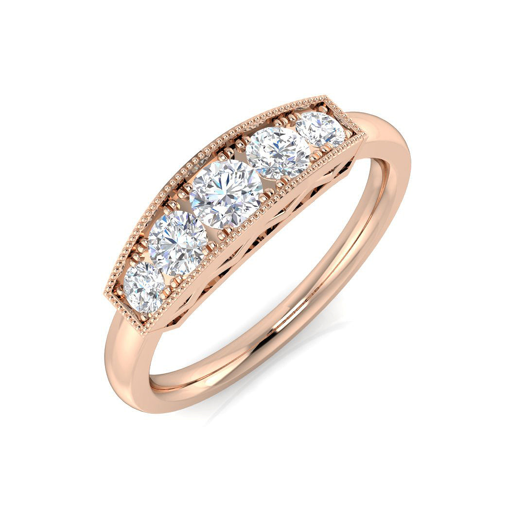 SL9001 — Ring - 9k Rose Gold