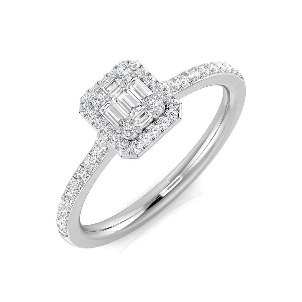 SL9007 — Ring - 9k White Gold