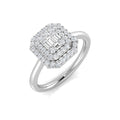SL9012 — Ring - 9k White Gold