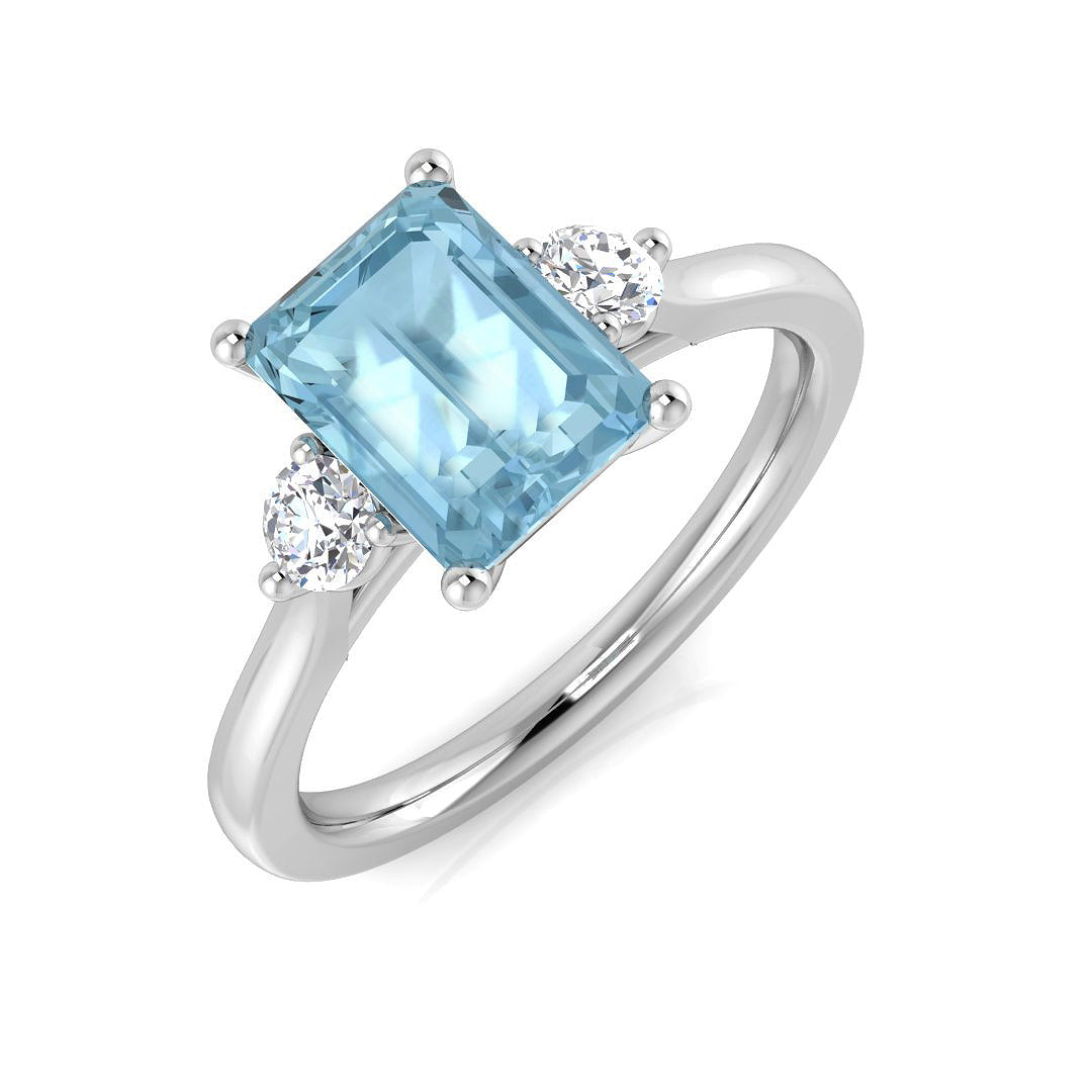 SL9017 — Ring - 9k White Gold