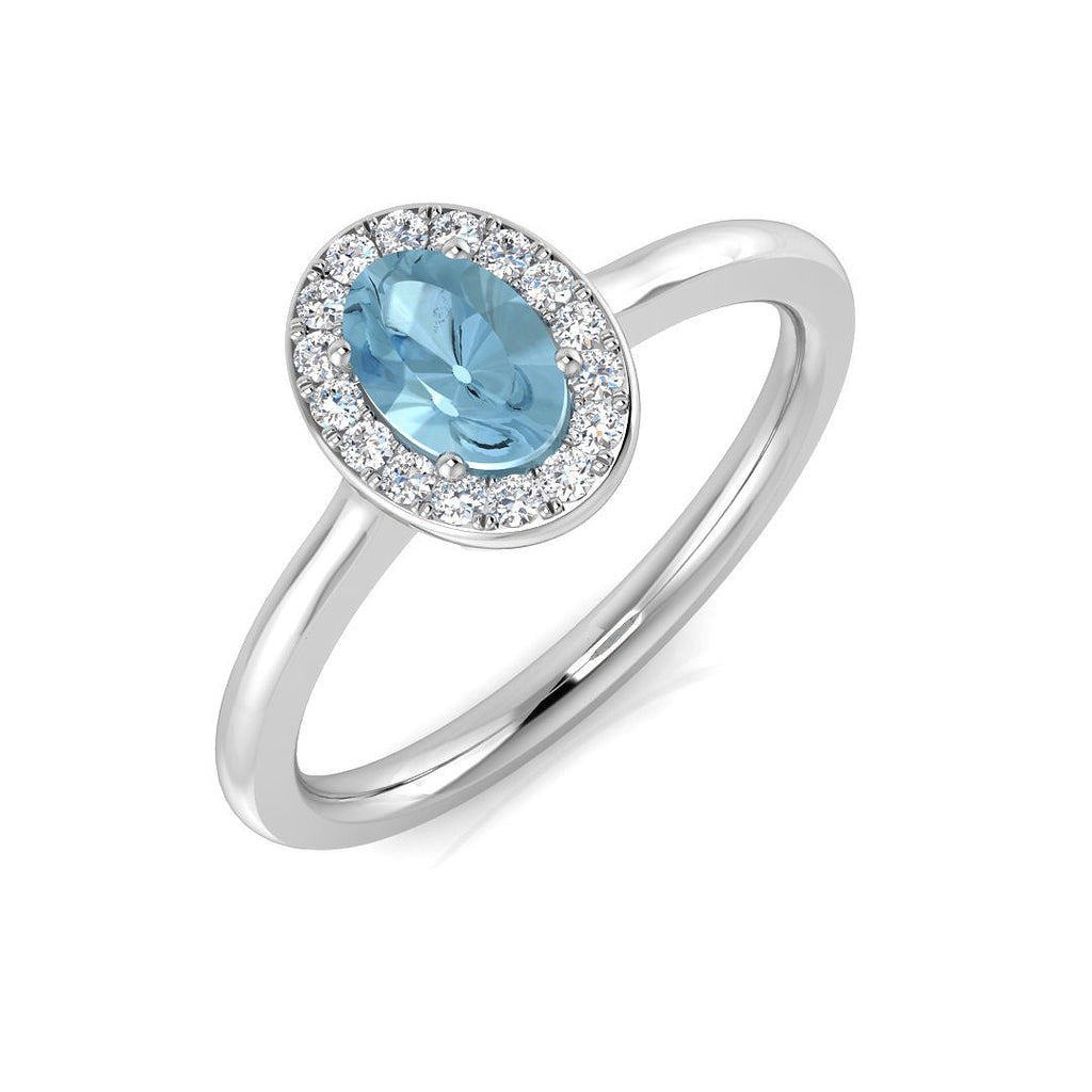 SL9029 — Ring - 9k White Gold