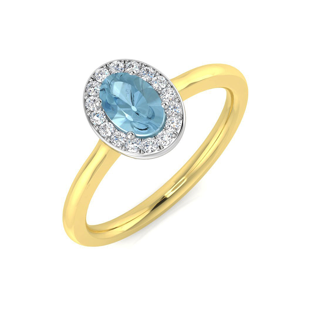 SL9029 — Ring - 18k Two Tone