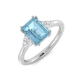 SL9032 — Ring - 9k White Gold