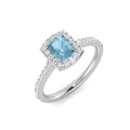 SL9033 — Ring - 9k White Gold