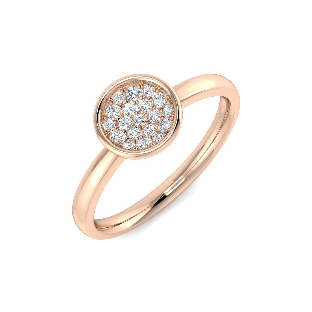 SL9037 — Ring - 9k Rose Gold
