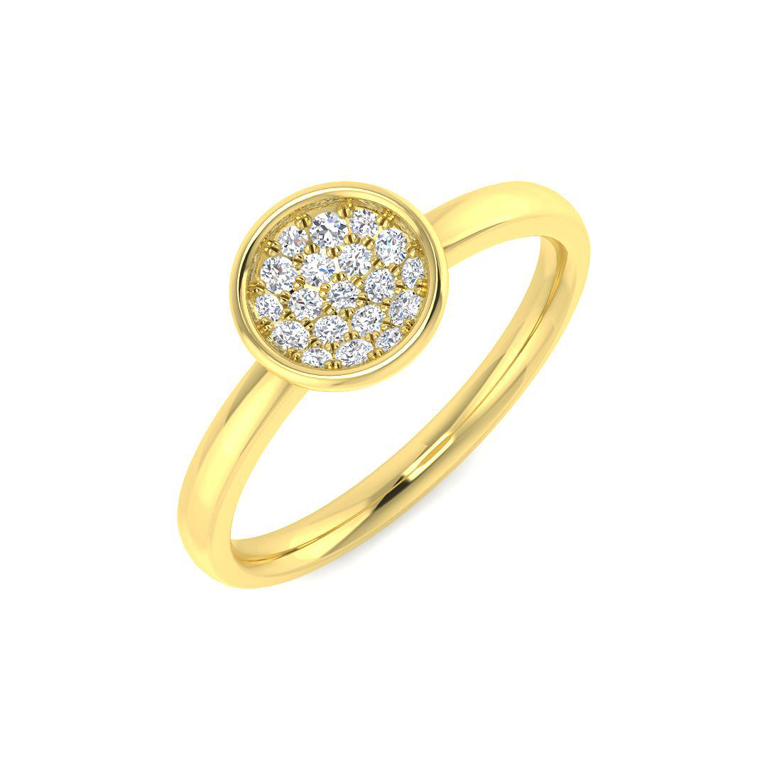 SL9037 — Ring - 9k Yellow Gold
