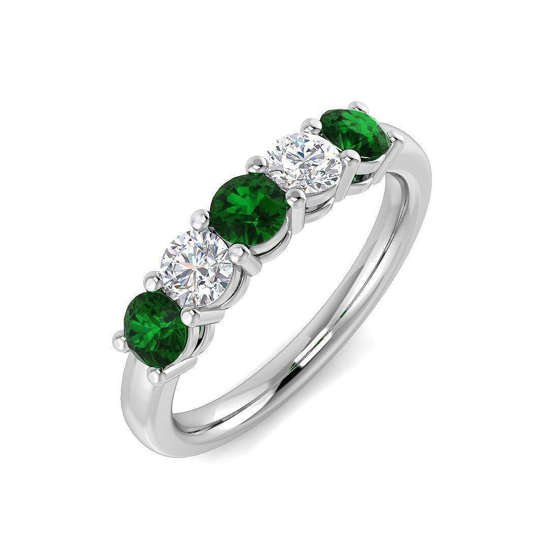 SL9054 — Ring - Platinum Plat