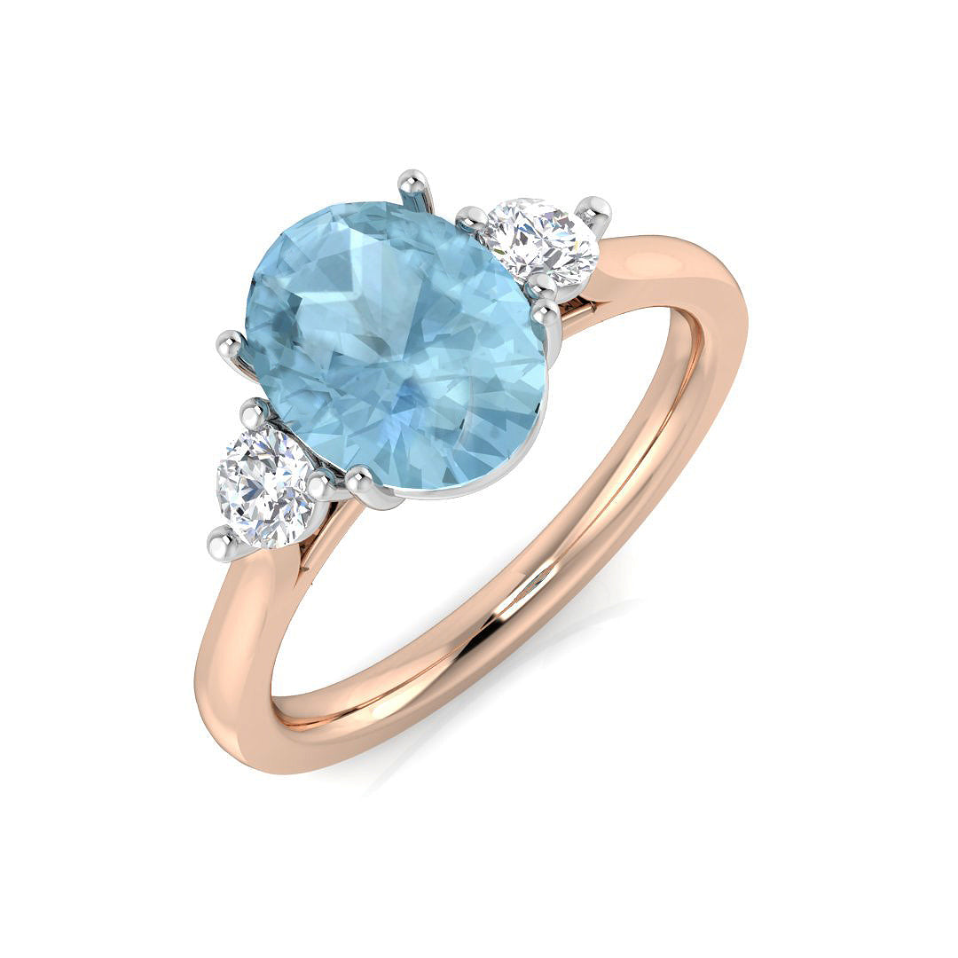 SL9060 — Ring - 9k Rose Gold